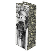 Sac Cadeau Pour Bouteille Sculpture du château Crayon Art (Devant Angle)