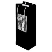 Sac Cadeau Pour Bouteille Sculpture du château Crayon Art (Dos Angle)