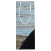 Sac Cadeau Pour Bouteille Silhouette alsacienne noire (Dos)