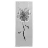 Sac Cadeau Pour Bouteille Simple marguerite (Devant)