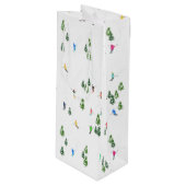 Sac Cadeau Pour Bouteille Ski alpin | Ski de vacances (Devant Angle)