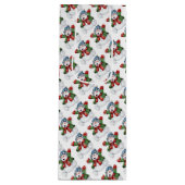 Sac Cadeau Pour Bouteille Snowman (Devant)