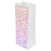 Sac Cadeau Pour Bouteille Soft Pink Dream Mandala pattern series (Dos Angle)