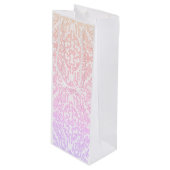 Sac Cadeau Pour Bouteille Soft Pink Dream Mandala pattern series (Devant Angle)