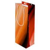 Sac Cadeau Pour Bouteille Soie couchée (Devant Angle)