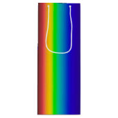 Sac Cadeau Pour Bouteille spectre solaire réel (Devant)