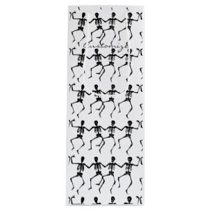 Sac Cadeau Pour Bouteille Squelettes Halloween Thunder_Cove de danse