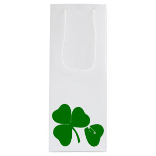 Sac Cadeau Pour Bouteille St Patrick's Day Obtenez Lucky Safety Pin Cadeau