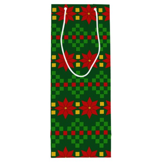 Sac Cadeau Pour Bouteille Style de pull (Dos)