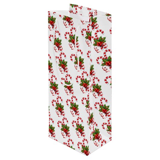 Sac Cadeau Pour Bouteille Sucres de canne (Dos Angle)