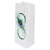 Sac Cadeau Pour Bouteille Symbole de l'Infinity (Devant Angle)