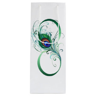Sac Cadeau Pour Bouteille Symbole de l'Infinity