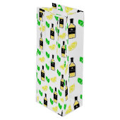 Sac Cadeau Pour Bouteille Tequila & Lemon (Devant Angle)