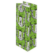 Sac Cadeau Pour Bouteille Terrier royal (Devant Angle)