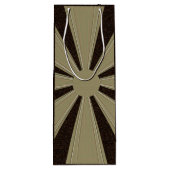 Sac Cadeau Pour Bouteille Thanksgiving Turquie sculpté - (Dos)