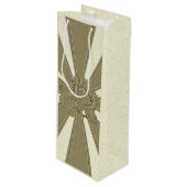 Sac Cadeau Pour Bouteille Thanksgiving Turquie sculpté - (Devant Angle)