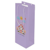 Sac Cadeau Pour Bouteille The sky cried with happiness (Devant Angle)