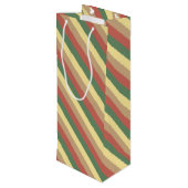 Sac Cadeau Pour Bouteille Thé vert (Dos Angle)