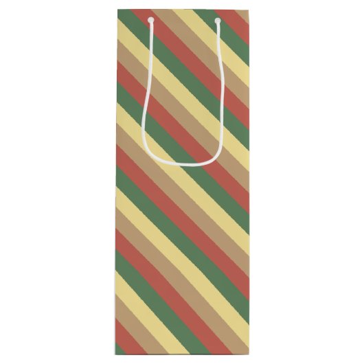 Sac Cadeau Pour Bouteille Thé vert (Devant)