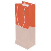 Sac Cadeau Pour Bouteille Tipsy & Toasty (Dos Angle)