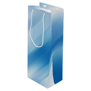Sac Cadeau Pour Bouteille Topaze bleue