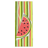 Sac Cadeau Pour Bouteille Tranche de pastèque rayée classique (Dos)