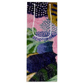 Sac Cadeau Pour Bouteille Tropical Modernism Bouquet Bag (Devant)