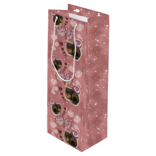 Sac Cadeau Pour Bouteille Truffle- Sprinkles (Devant Angle)