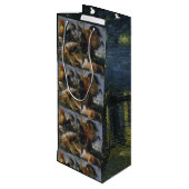 Sac Cadeau Pour Bouteille Trump (Dos Angle)