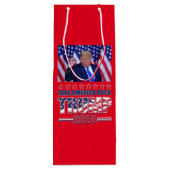 Sac Cadeau Pour Bouteille Trump 2024 sera de retour (Dos)