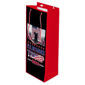 Sac Cadeau Pour Bouteille Trump 2024 sera de retour (Devant Angle)