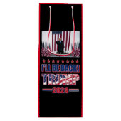 Sac Cadeau Pour Bouteille Trump 2024 sera de retour (Devant)