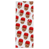 Sac Cadeau Pour Bouteille TRUMP MAGA Noël (Devant)