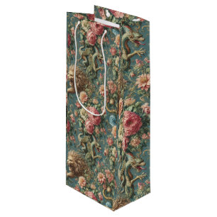Sac Cadeau Pour Bouteille Un mythos florissant - Mythique design victorien