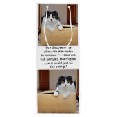 Sac Cadeau Pour Bouteille Une autre dimension (Dos)