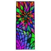Sac Cadeau Pour Bouteille Verre de Faux (Dos)