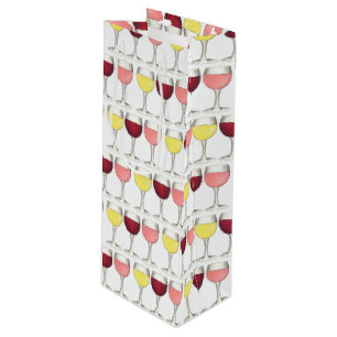 Sac Cadeau Pour Bouteille Verre Rouge Blanc Rosé Verres Vin Vin Louveur de v
