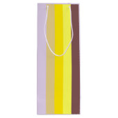 Sac Cadeau Pour Bouteille Verticale triée (Dos)