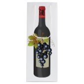 Sac Cadeau Pour Bouteille Vin (Devant)