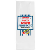 Sac Cadeau Pour Bouteille Vins De Noël Et Vins Étincelants Étiquettes (Dos)