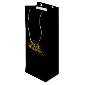 Sac Cadeau Pour Bouteille Vodka Whisperer (Dos Angle)