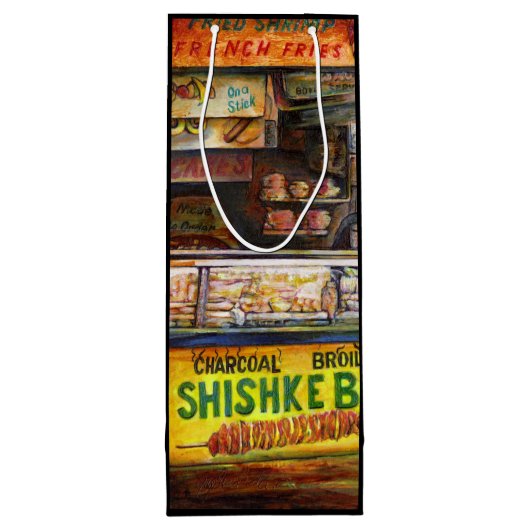 Sac Cadeau Pour Bouteille Vous ne pouvez pas rivaliser avec cela (Dos)