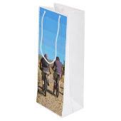 SAC CADEAU POUR BOUTEILLE VTT (Dos Angle)