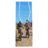 SAC CADEAU POUR BOUTEILLE VTT (Devant)