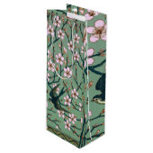 Sac Cadeau Pour Bouteille Walter Crane Swallows and Almonds (Devant Angle)