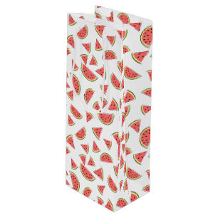 Sac Cadeau Pour Bouteille Watermelon Multi