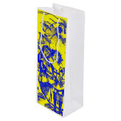 Sac Cadeau Pour Bouteille Wine Bag (Devant Angle)