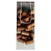 Sac Cadeau Pour Bouteille Wine Corks (Devant)