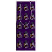 Sac Cadeau Pour Bouteille Wine Humorous Graphics (Dos)