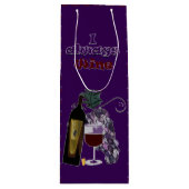 Sac Cadeau Pour Bouteille Wine Humorous Graphics (Devant)